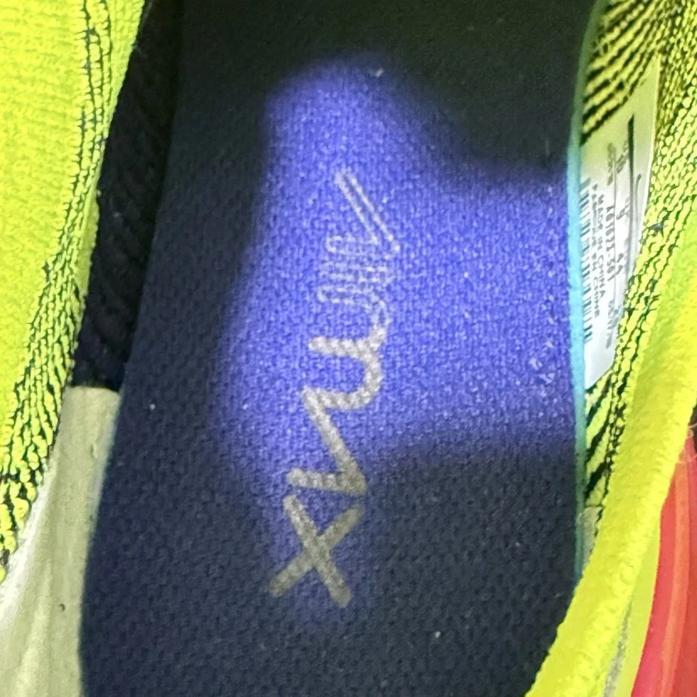 Nike Air Max 270 Flyknit Shoes Purple Volt Pink Mens Size 10 Shoe AO1023-501‎ - Picture 10 of 16